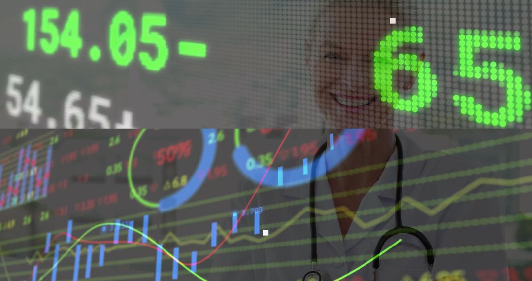 Doctor Overlays Stock Market Data Integrating Finance with Healthcare