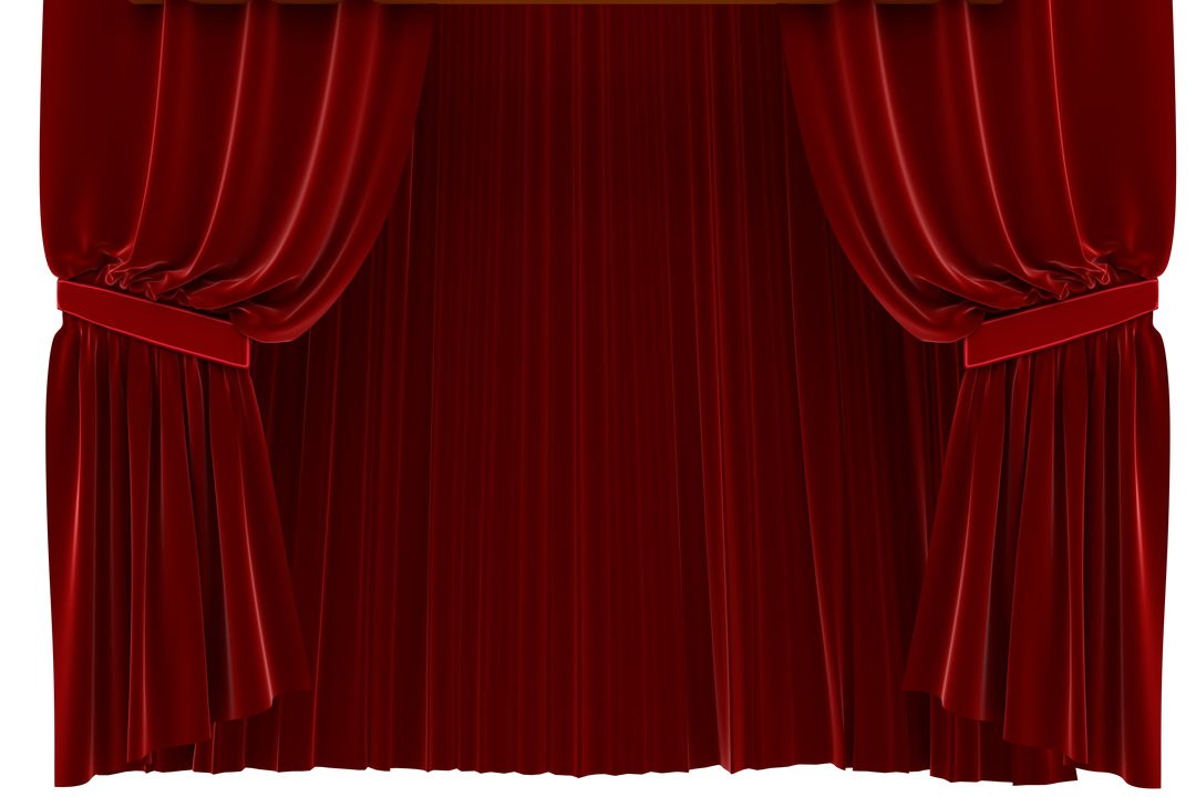 Red Velvet Theatre Curtains Transparent Concept - Download Free Stock Images Pikwizard.com