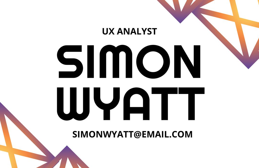 Modern Business Card Design Vibrant Abstract Elements