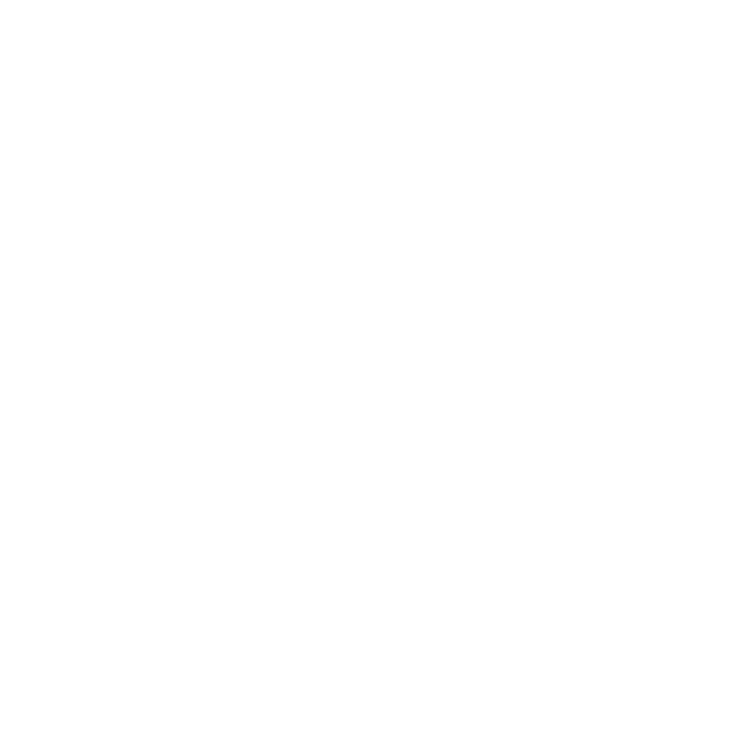 White Psi Symbol on Transparent Background for Logos