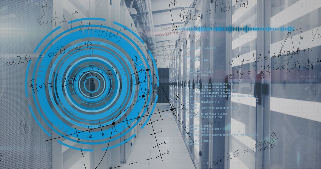 Concept of Advanced Data Analysis in Modern Server Room