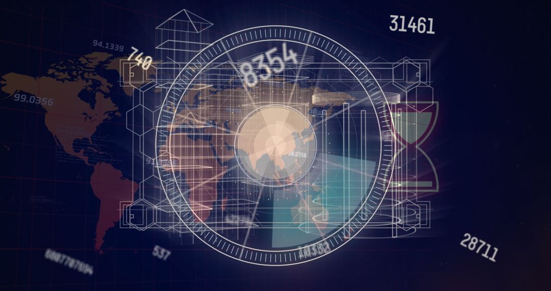 Innovative Digital Lock with Global Network Integration Elements