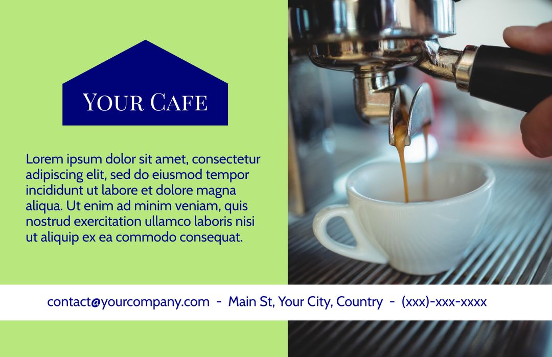 Close-Up of Espresso Brewing in Modern Coffee Shop