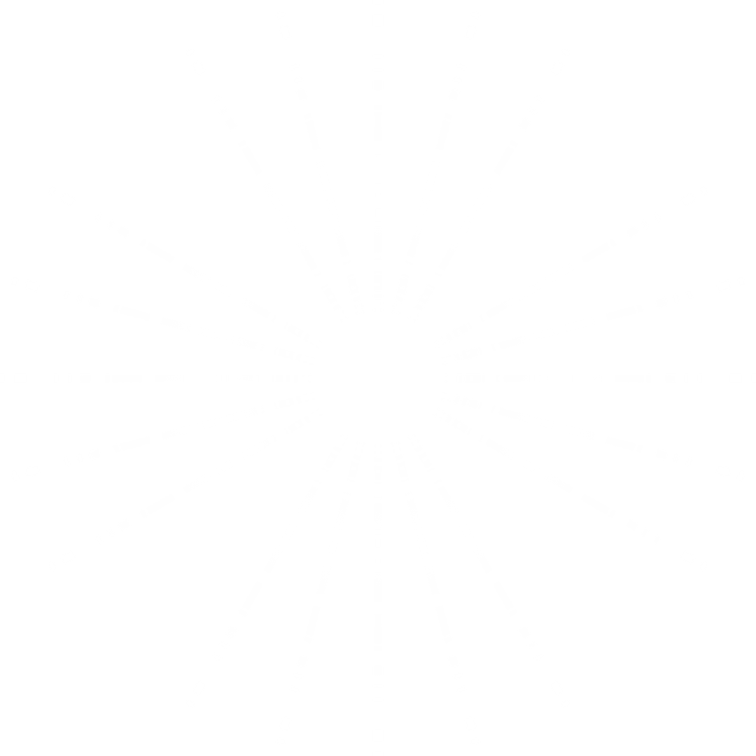 Abstract Circular Starburst on Transparent Background