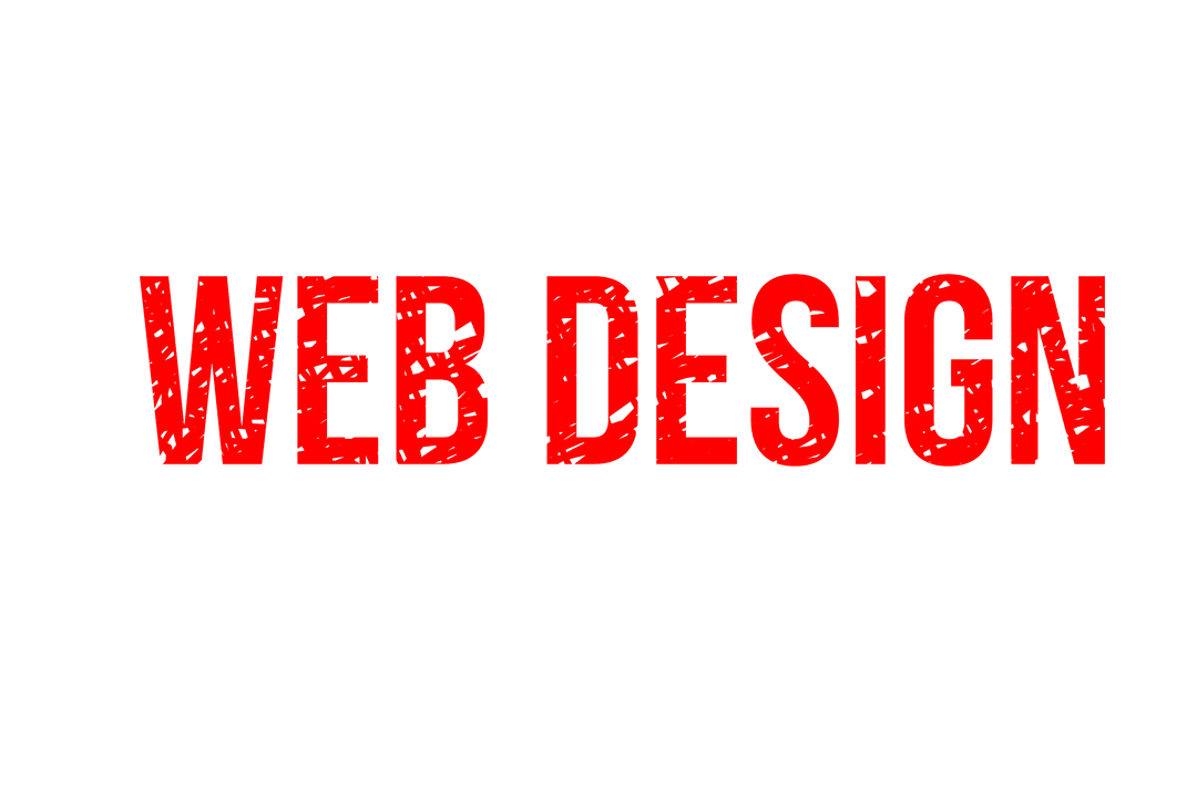 Red Web Design Text on Transparent Background for Digital Projects - Download Free Stock Images Pikwizard.com