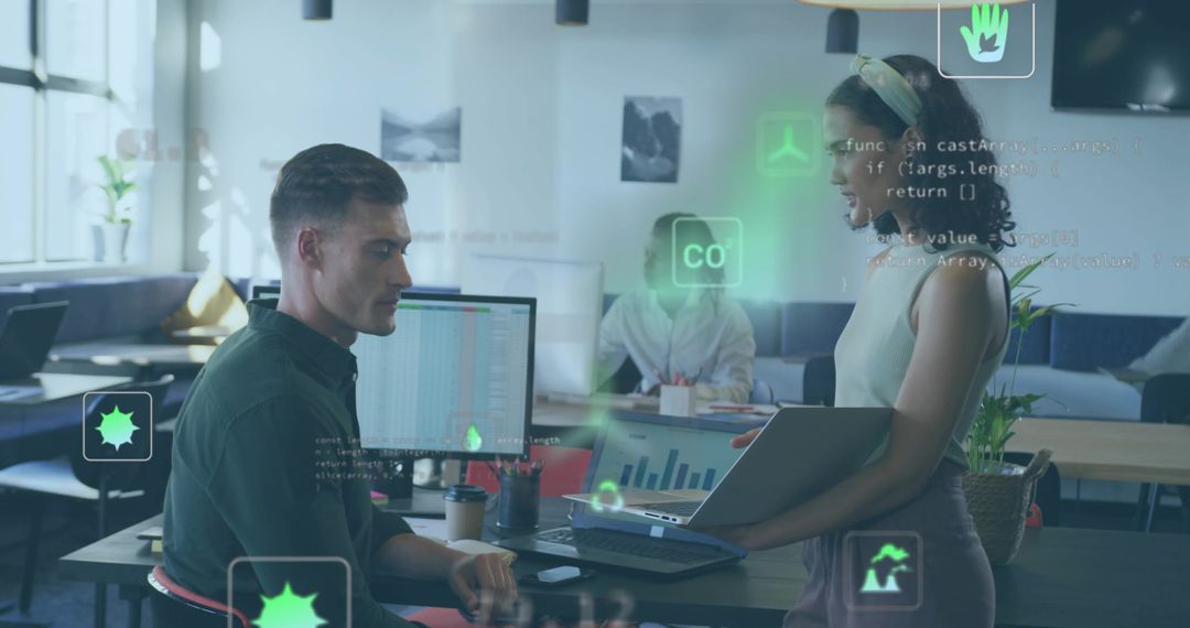 Modern Team Collaboration in Tech-Driven Workspace