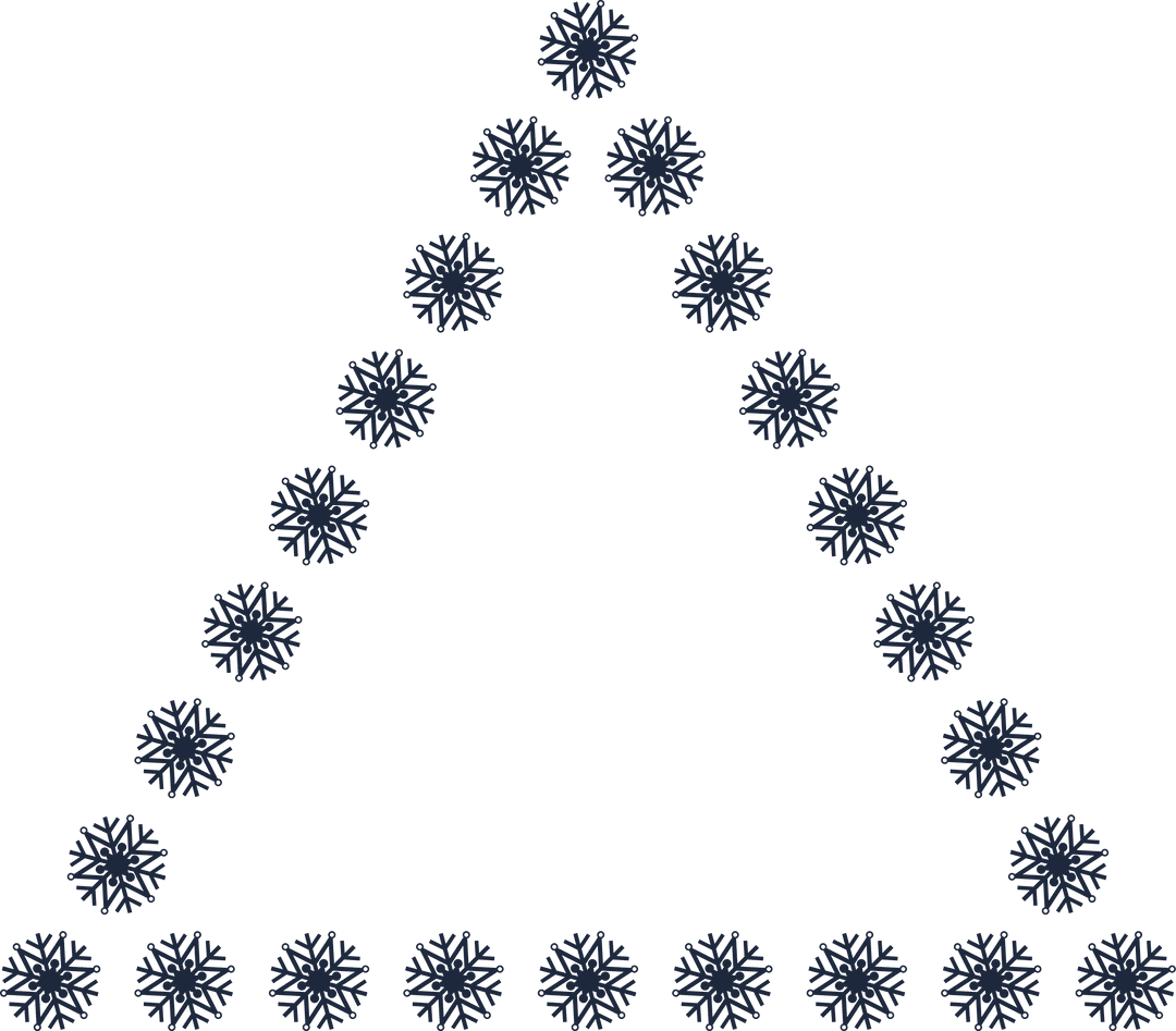 snowflake triangle geometric pattern on transparent background - Download Free Stock Images Pikwizard.com