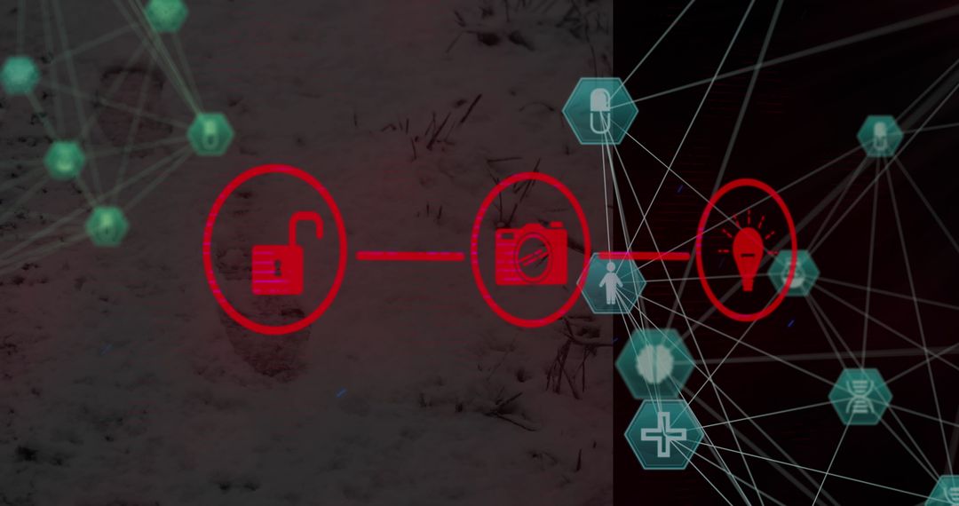 Network Connectivity Concept in a Digital Globe