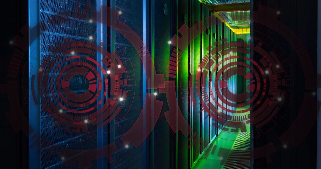 Digital Interface Scanners in Modern Server Room