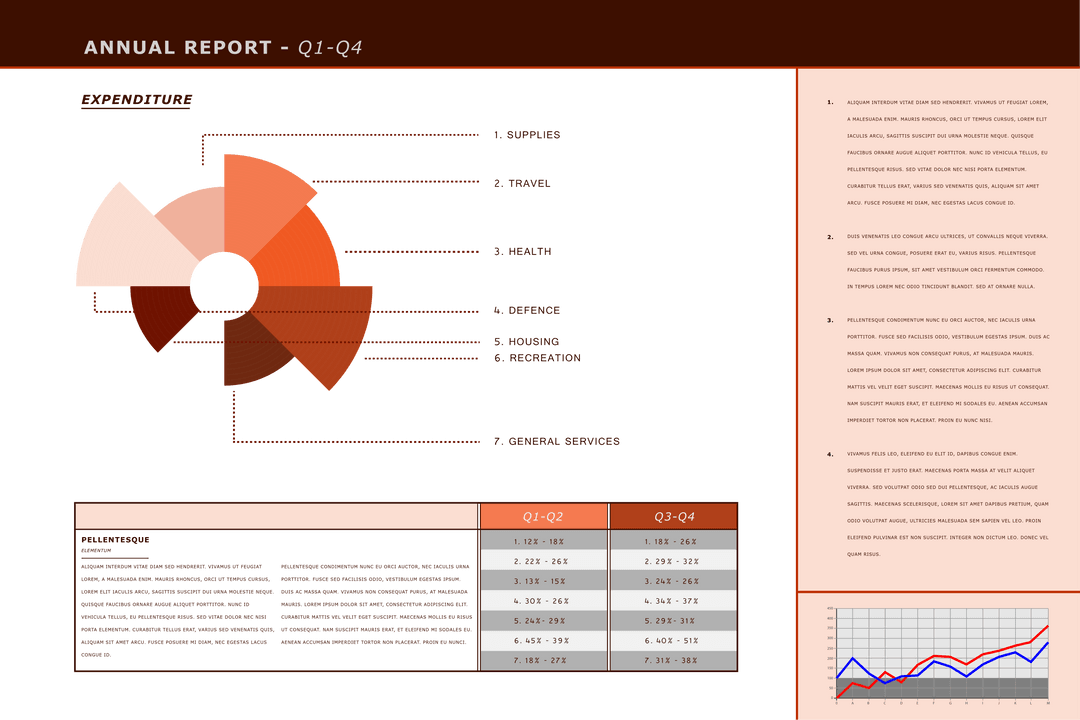 Digital Business Report Illustration on Transparent Background