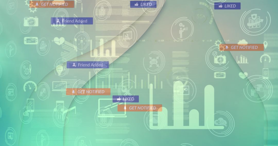Digital Social Technology Interface with Data Processing