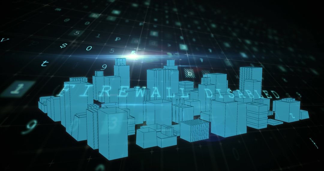 Virtual Smart City with Cybersecurity Elements