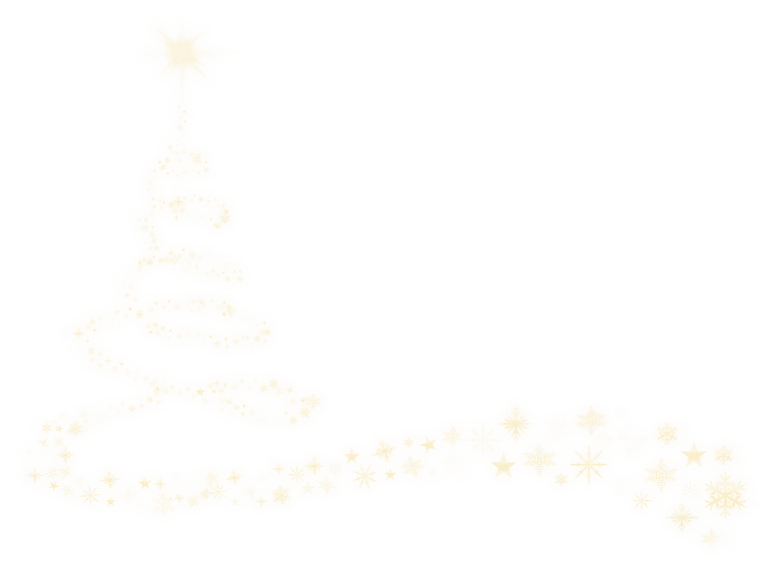 Transparent Spiral Christmas Staircase with Soft Glow Ornament