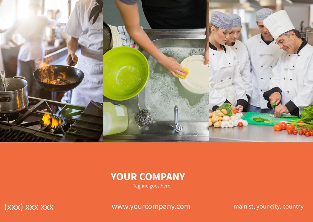 Chefs in Action Showcasing Culinary Creativity and Teamwork