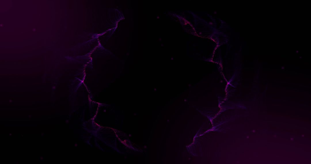 Abstract Purple Light Patterns on Dark Background