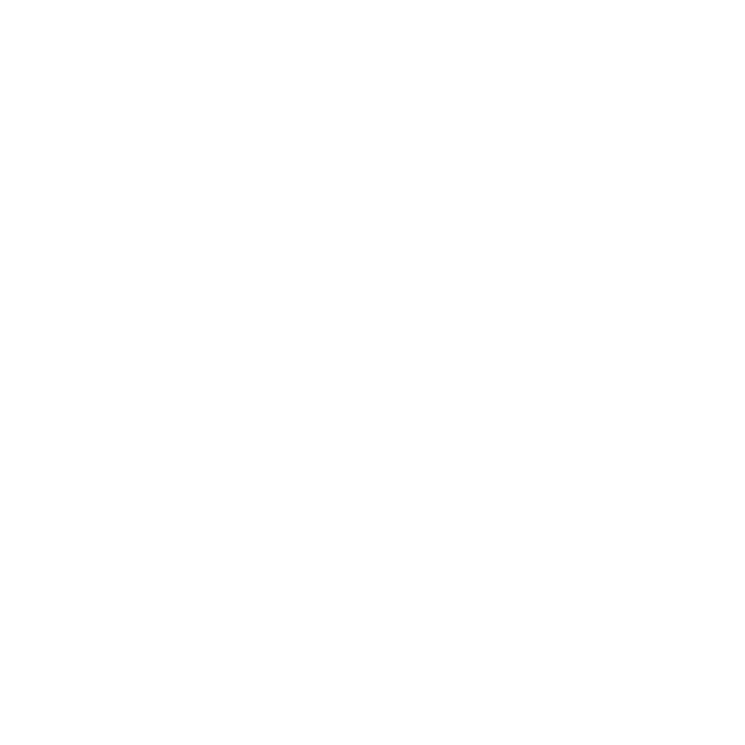 Hand-Drawn White Arrow Illustration on Transparent Background