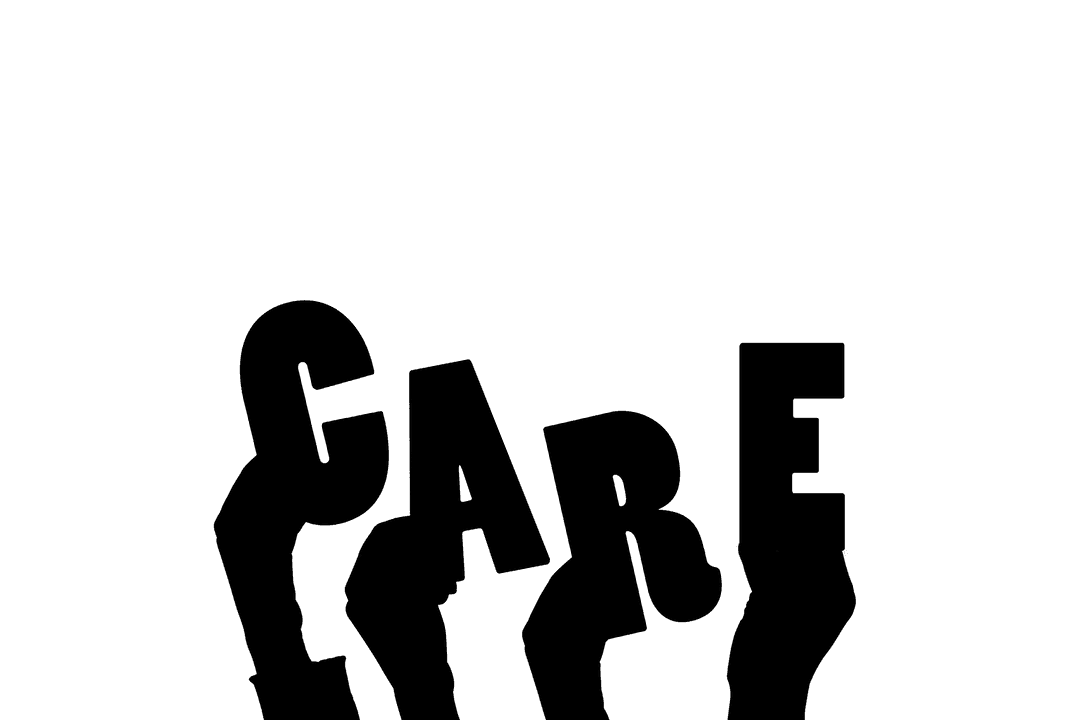 Hands Offering Compassion and Support on Transparent Background