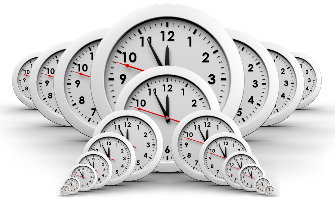 Abstract Transparent Clock Pattern on Infinite Loop - Download Free Stock Images Pikwizard.com