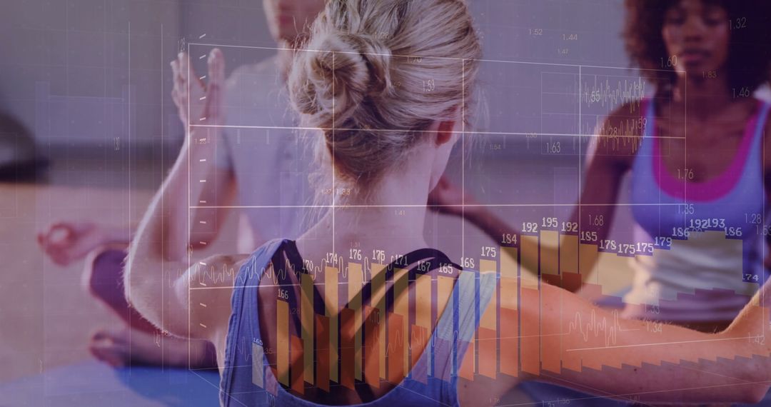 Yoga Practice and Data Insights Blend into Innovative Health Visualization