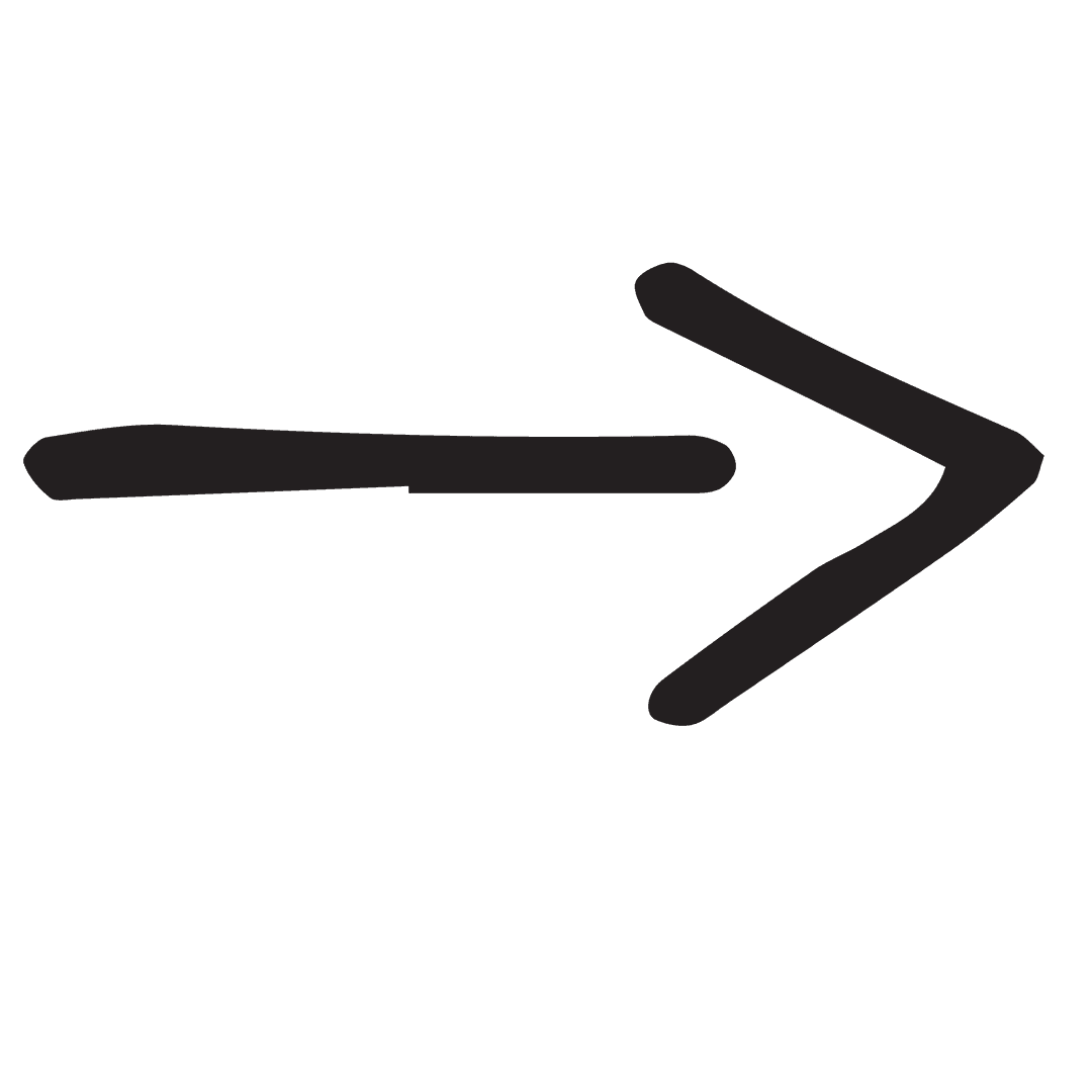 Bold Black Arrow Facing Right Transparent Background