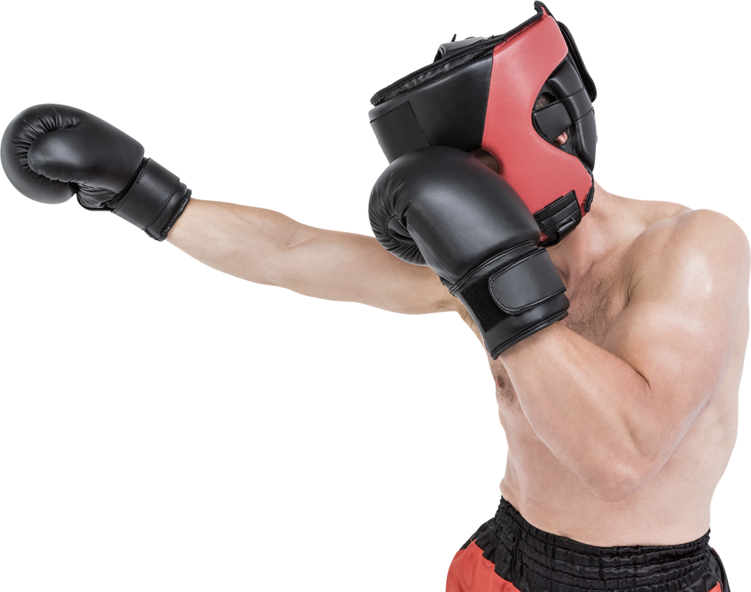 Transparent Boxing Technique, Boxer Throwing Punch, Side View - Download Free Stock Images Pikwizard.com