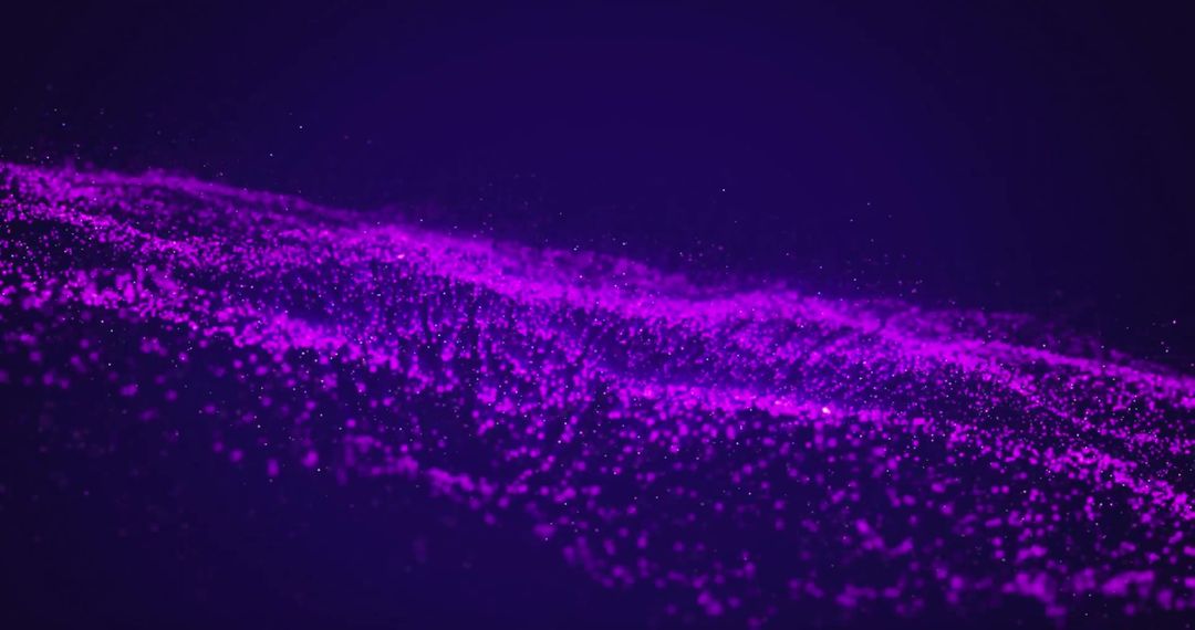 Vibrant Purple Mesh and Dynamic Light Spots