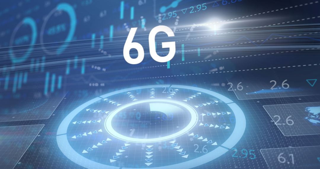 6G Technology and Global Business Innovation Concept