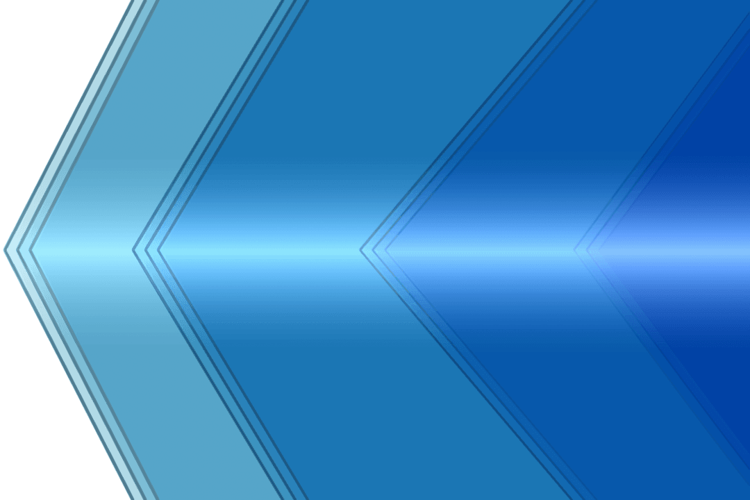 Modern Transparent Blue Shapes on Background