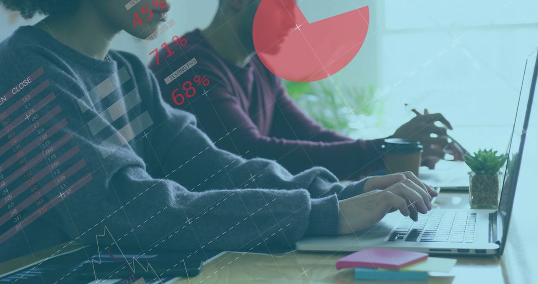 Collaborating Professionals Working on Data Analytics Project