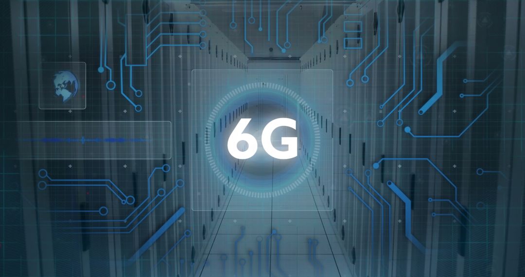 6G Technology Overlaid on Digital Data Center