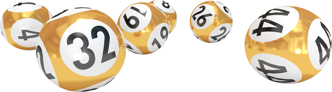 Lottery Balls Floating with Numbers on Transparent Background - Download Free Stock Images Pikwizard.com