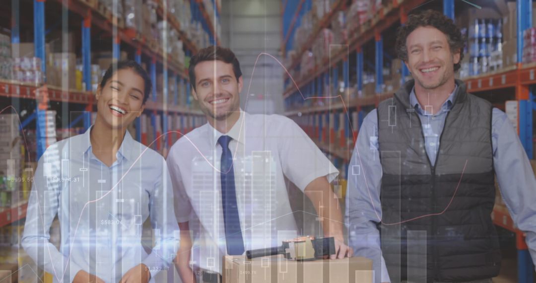 Warehouse Supervisors Analyzing Data with Transparent Statistical Overlay