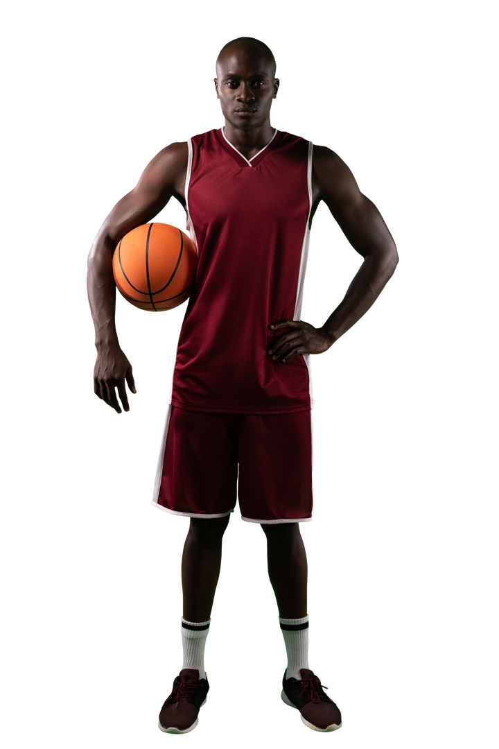 African American Male Basketball Player on Transparent Background - Download Free Stock Images Pikwizard.com