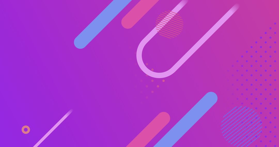 Colorful Abstract Geometric Background with Dynamic Shapes