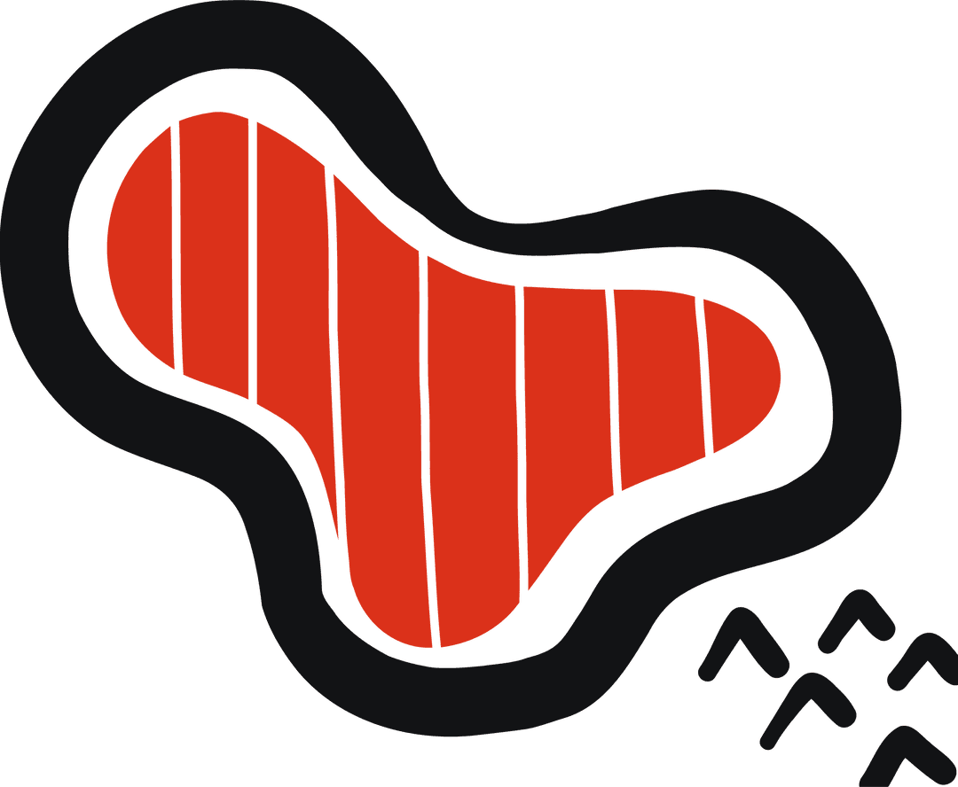 Transparent Organic Amoeba Shape on Clear Background