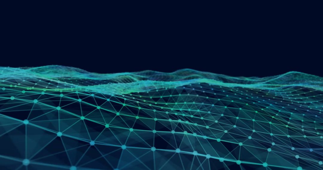 Abstract Network Connections with Digital Light Patterns