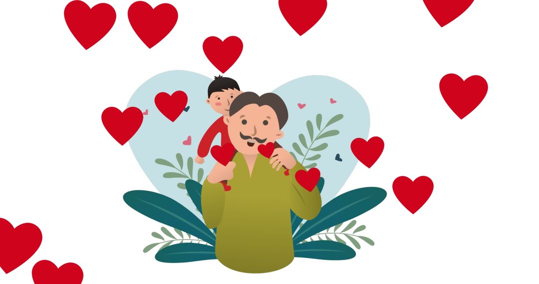 Father and Son Bonding with Love and Affection