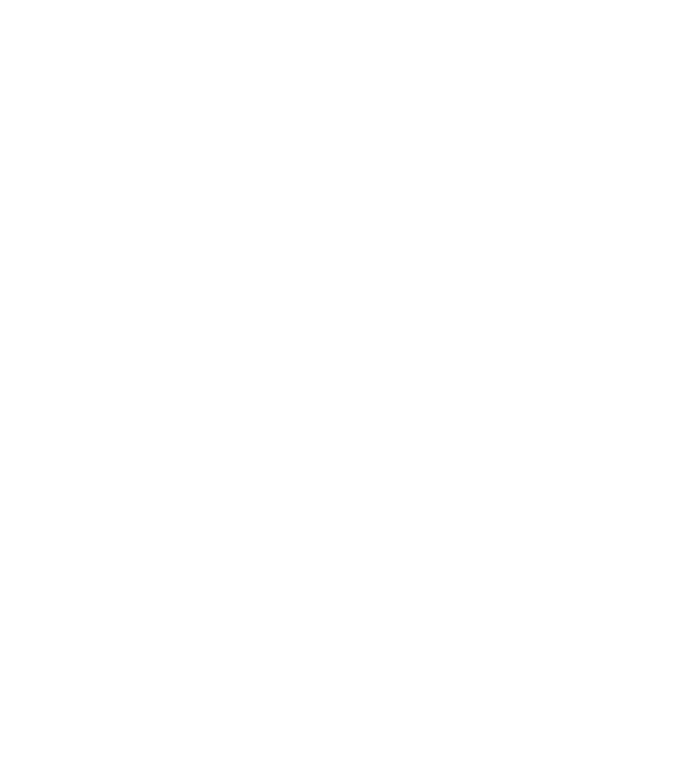 White Open Hand Silhouette on Transparent Background for Design