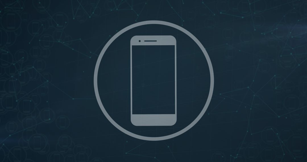 Digital Connectivity Concept with Smartphone Overlay