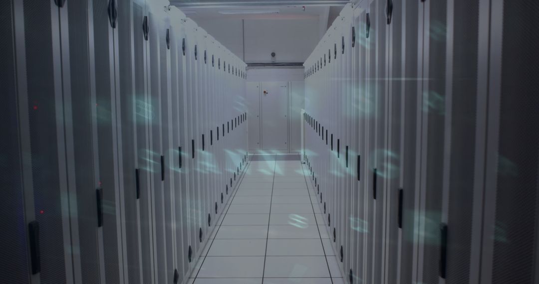 Cyber Threat Alert with Data Center Servers in Focus