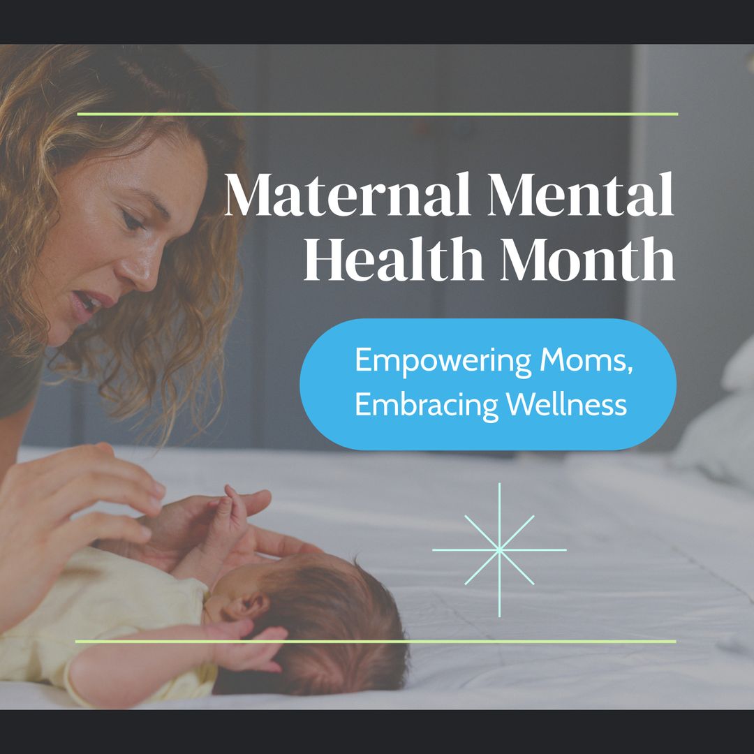 Maternal Mental Health Awareness Highlighting Wellness - Download Free Stock Templates Pikwizard.com