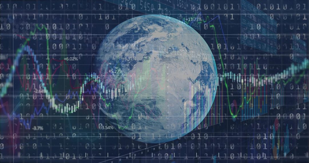 Digital Economy Global Finance with Earth and Analytics