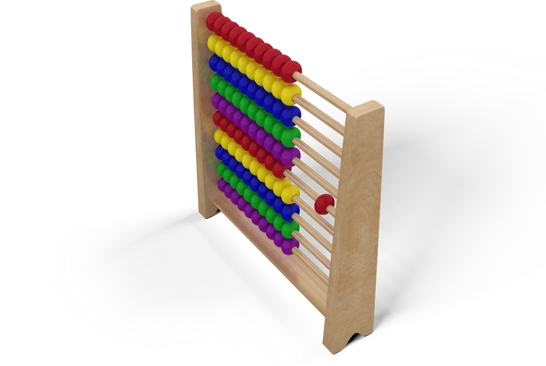 Transparent Wooden Abacus with Colorful Beads for Educational Use - Download Free Stock Images Pikwizard.com