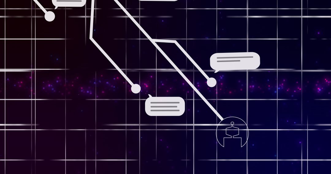 AI Chat Data Processing Over Connections and Grid