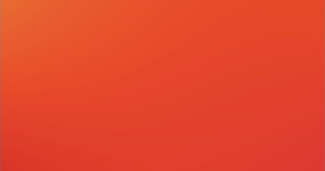 Vibrant Orange Background with Copy Space