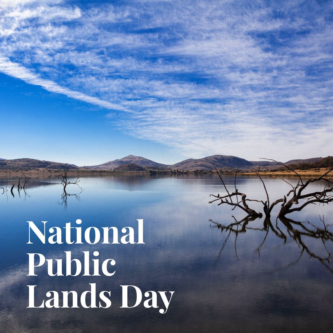 National Public Lands Day Scenic Lake Reflection