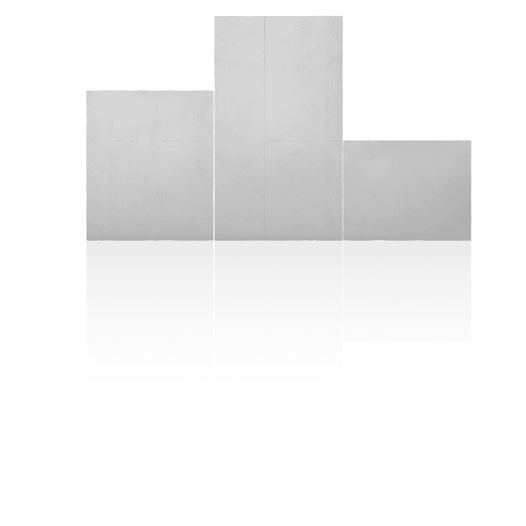 Transparent Winner Podium Virtual Display on White Background