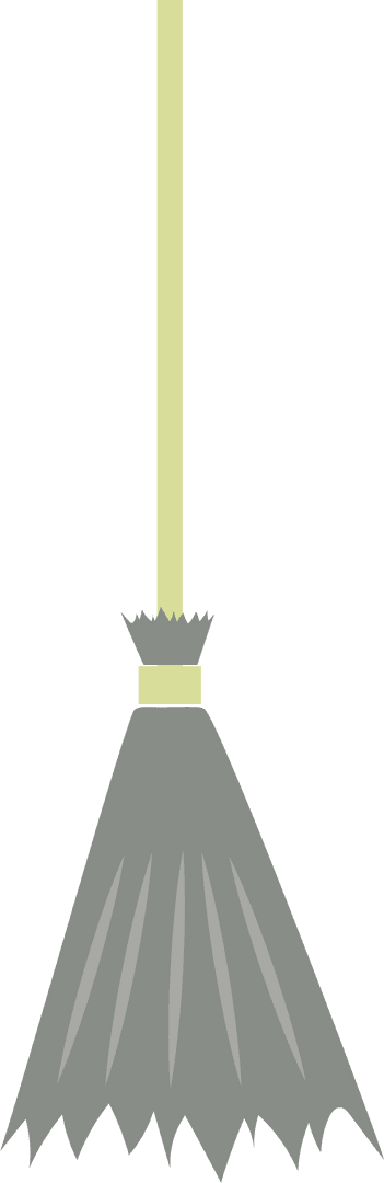 Transparent Broom Symbol Illustration Vector