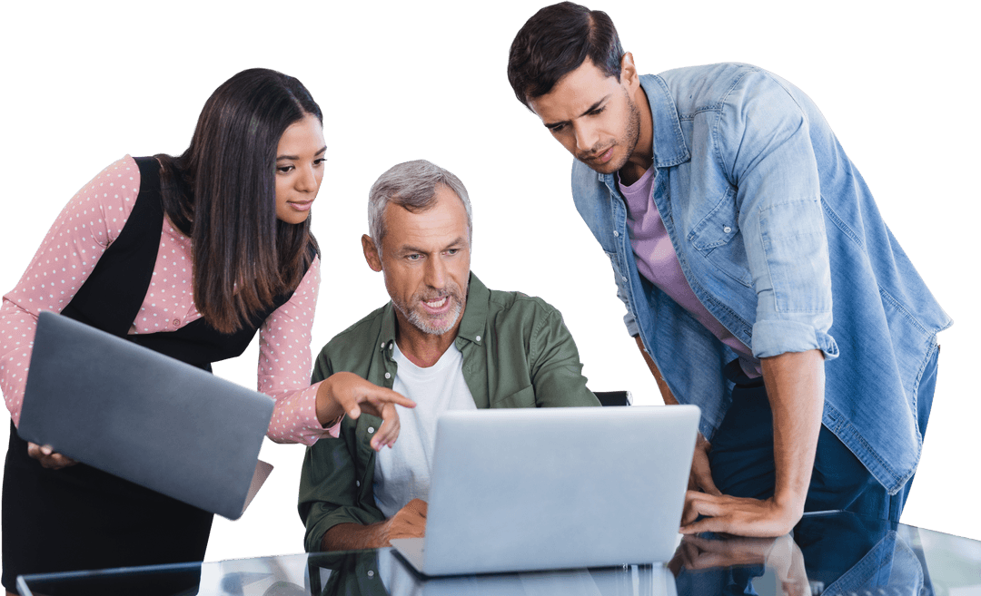 Transparent Teamwork Discussion Among Diverse Business Professionals