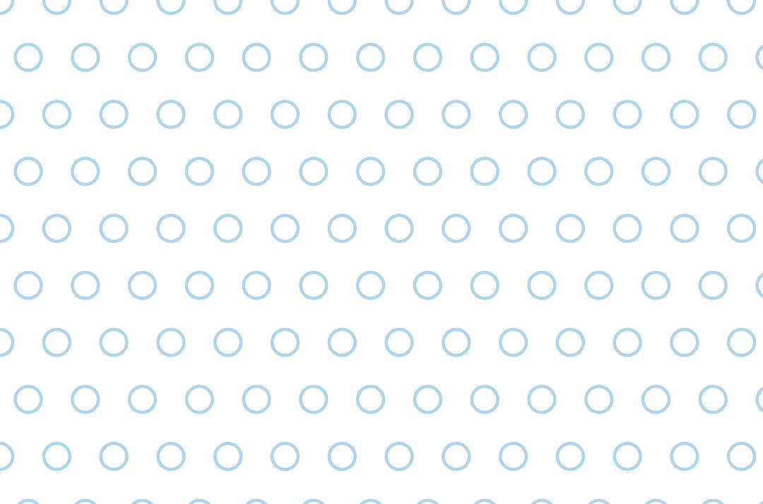 Seamless Blue Dot Pattern on Transparent Background